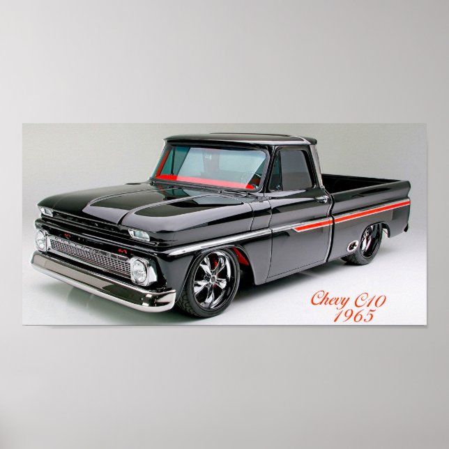 Poster de carro clássico (Frente)