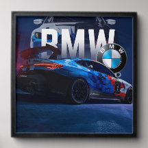 Poster de Carro de Corrida Ilegal