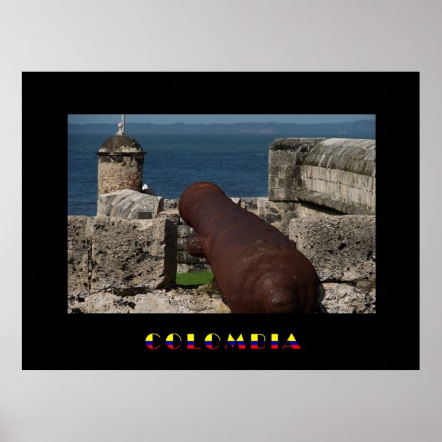 Poster de Cartagena Colombia (Frente)
