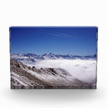Poster de Cartão de Férias de Suiça Snow Davos