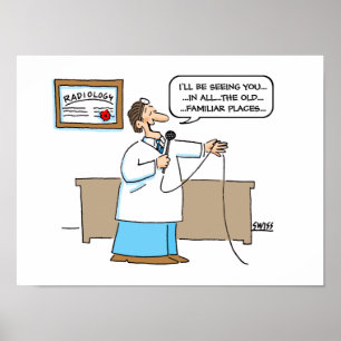 Poster de Cartoon Radiologista