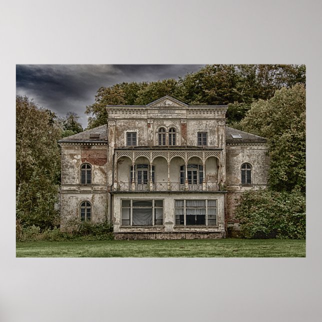 poster de casa assombrada (Frente)