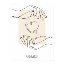 Poster de Casal personalizado