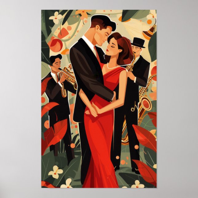 Poster de Casal retrato da década de 1950 - Portra (Frente)
