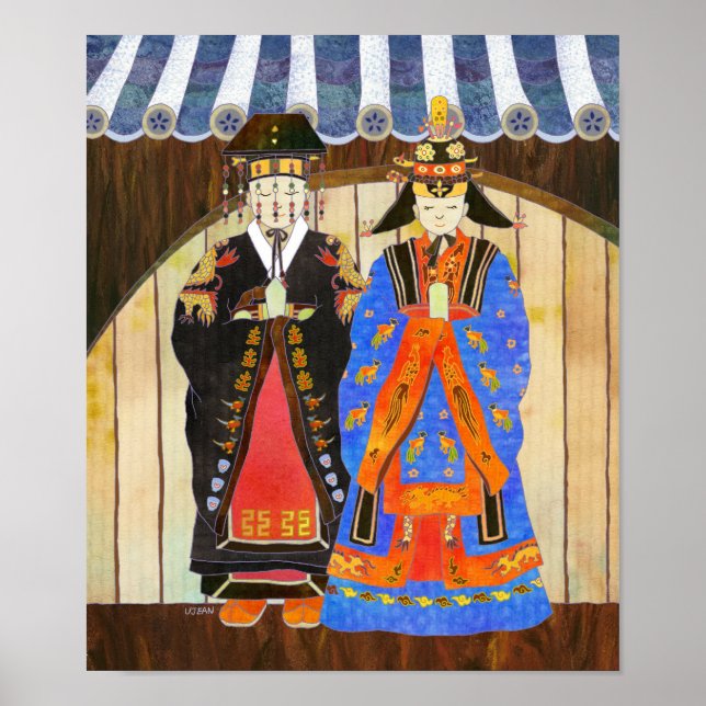 Poster de Casamento de King & Queen (Frente)