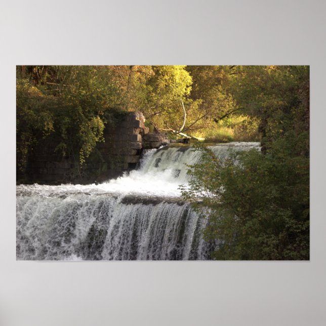 Poster de cascata (Frente)