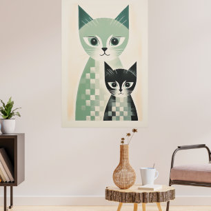 Poster de Cat Contemporâneo