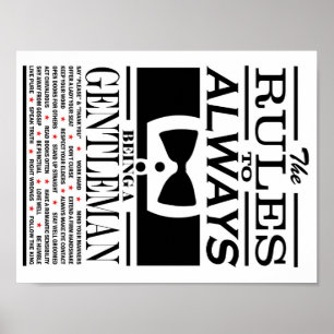 Poster de cavalheiro