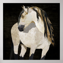 Poster de Cavalo Branco