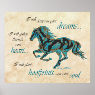 Poster de Cavalo Inspirador