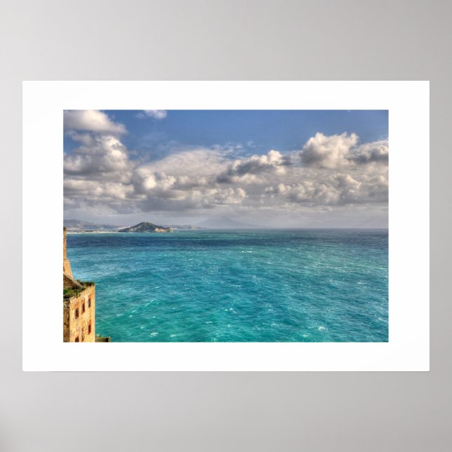 Poster de Cena Oceânica (Frente)