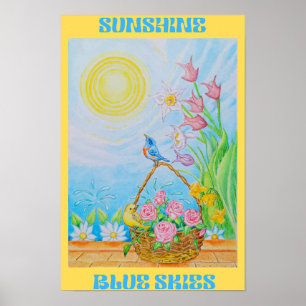 Poster DE CÉUS AZUIS SUNSHINE