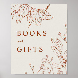 Poster de Chá de fraldas de Livros e Ofertas