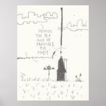 Poster De Chá E Música