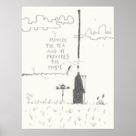 Poster De Chá E Música