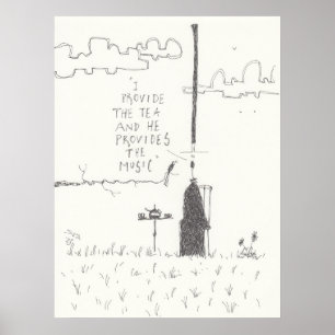 Poster De Chá E Música