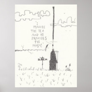 Poster De Chá E Música