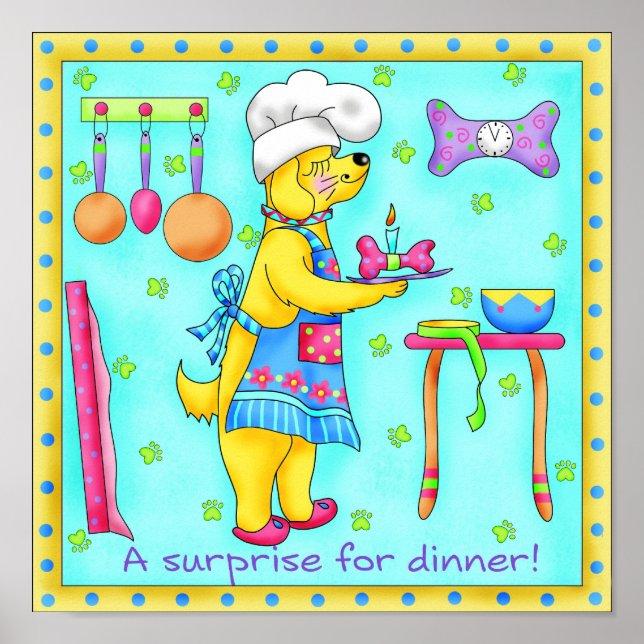 Poster de Chef de Cães (Frente)