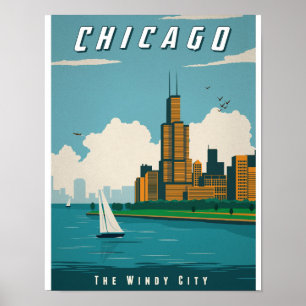 Poster de Chicago Antiga