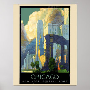 Poster de Chicago antiga