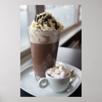 poster de chocolate quente