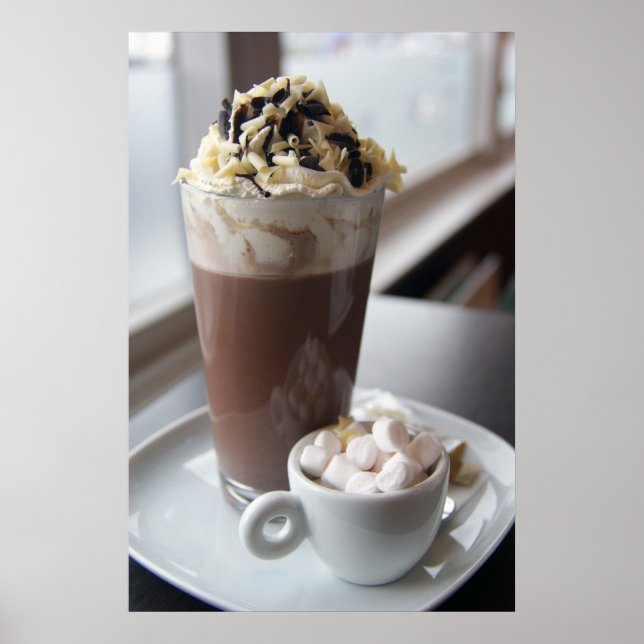 poster de chocolate quente (Frente)