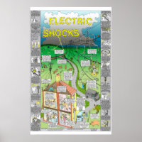 poster de choque elétrico de tim hunkin