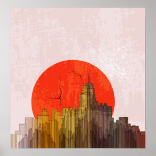 Poster de Cidade Retroativa Apocalipta