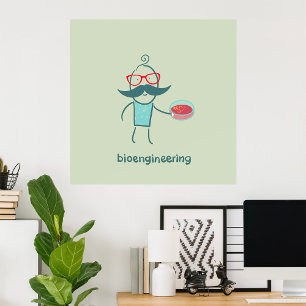 Poster de Cientista de Bioengenharia