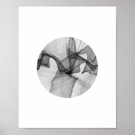 Poster de Círculo abstrato | 8x10