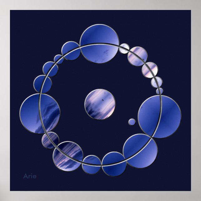 Poster de Círculo de Corte (Frente)