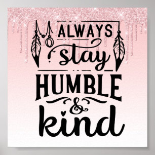 Poster de citação Inspiracional Glitter de Coleta 