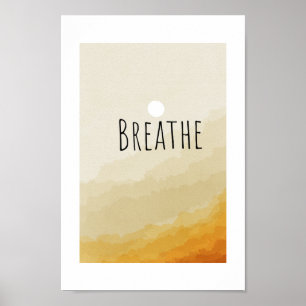 Poster de citação inspiradora