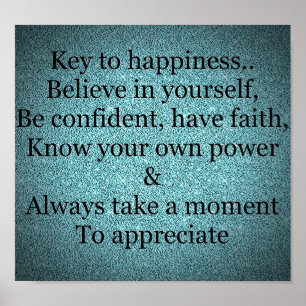 poster de citação inspiradora bonito