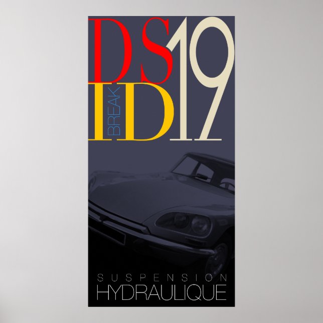Poster de Citroen DS (Frente)