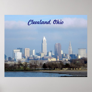 Poster de Cleveland OH do lado oeste
