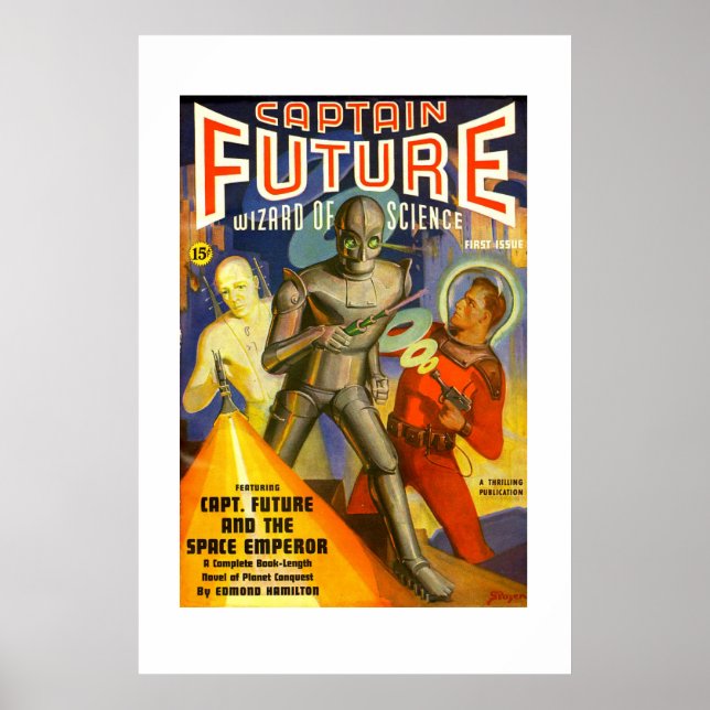 Poster de cobrir de pasta do Futuro (Frente)