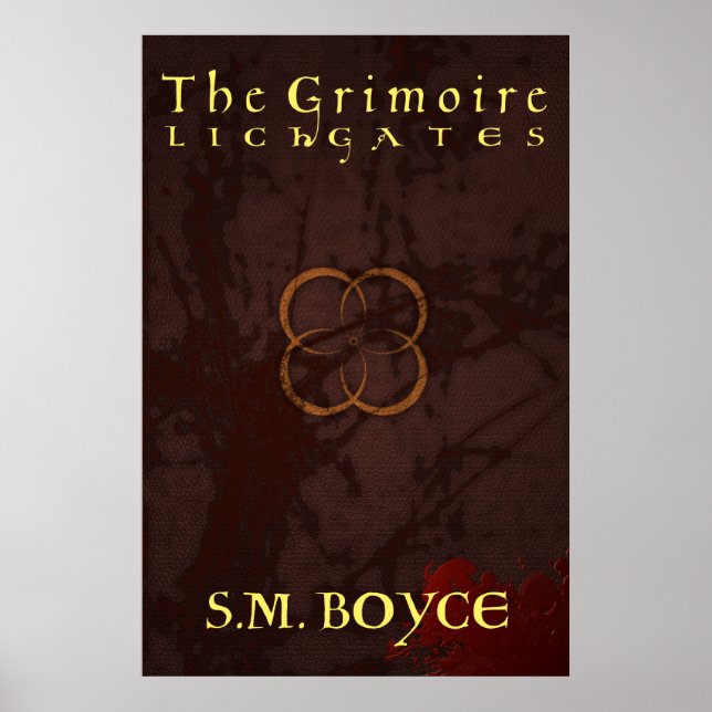 Poster de Cobrir Lichgates (Grimoire Trilogy #1) (Frente)