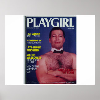 Poster de cobrir para playgirl