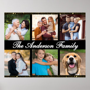 Poster de Colagem de Fotografias da Família Person