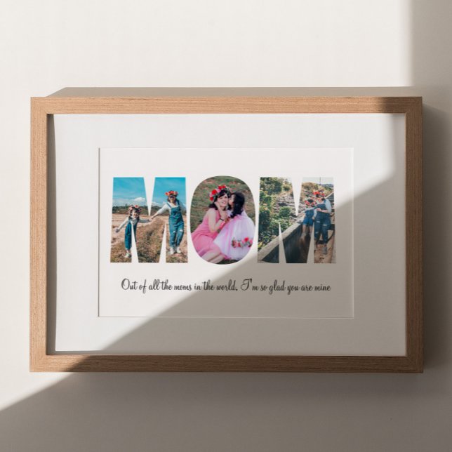 Poster de Colagem de Fotografias da Mãe (Criador carregado)