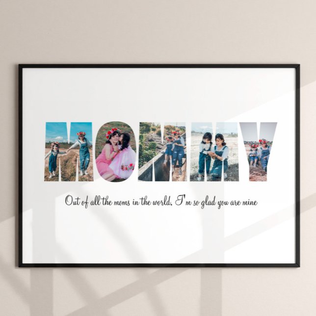 Poster de Colagem de Fotografias da mamãe (Criador carregado)