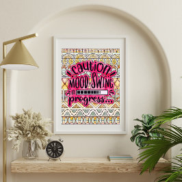 Poster de Coloração de Adultos Engraçado