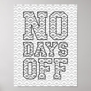Poster de Coloração de Adultos Engraçado - SEM DIA