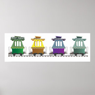 Poster DE COMBOIO DE CARRO JOLLEY DA FAIRYLAND