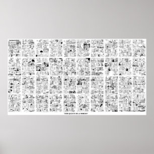 POSTER DE COMIC - DON QUIJOTE DE LA MANCHA