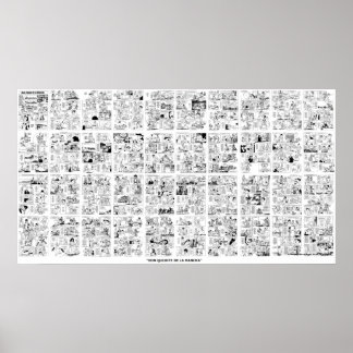 POSTER DE COMIC - DON QUIJOTE DE LA MANCHA