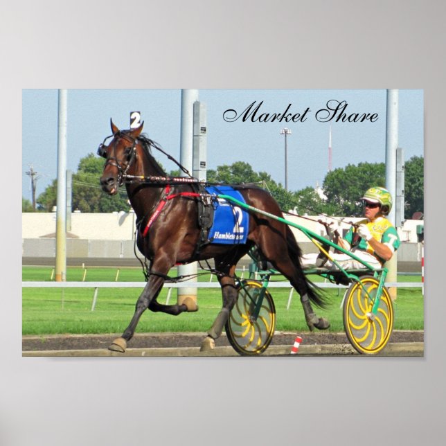 Poster de Compartilhamento de Mercado (Frente)