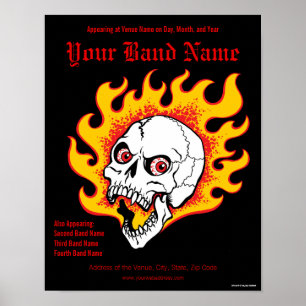 Poster de Concertação Personalizável