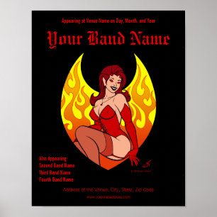 Poster de Concertação Personalizável